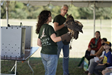 Woman Holding an Owl