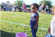 Little Girl at the Easter Egg Hunt