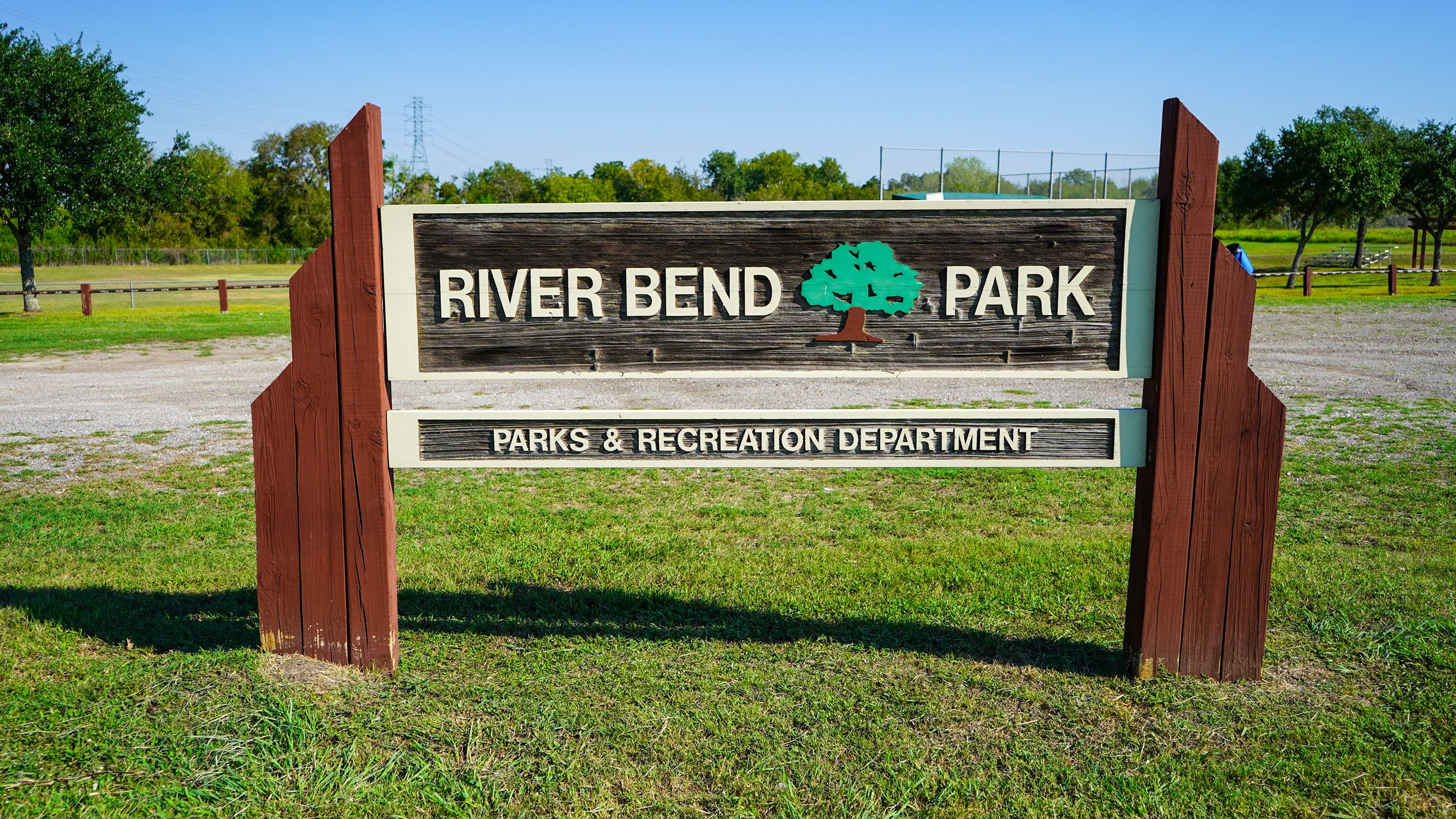 River Bend Park Entry Sign