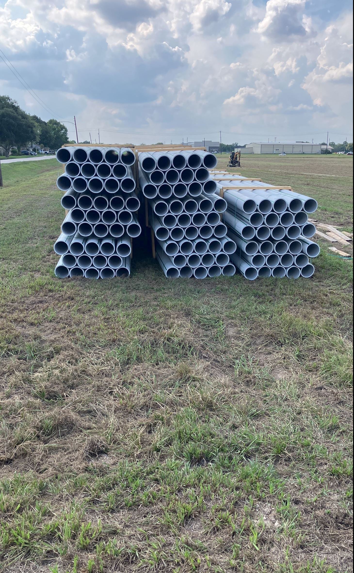 Stacked pipe