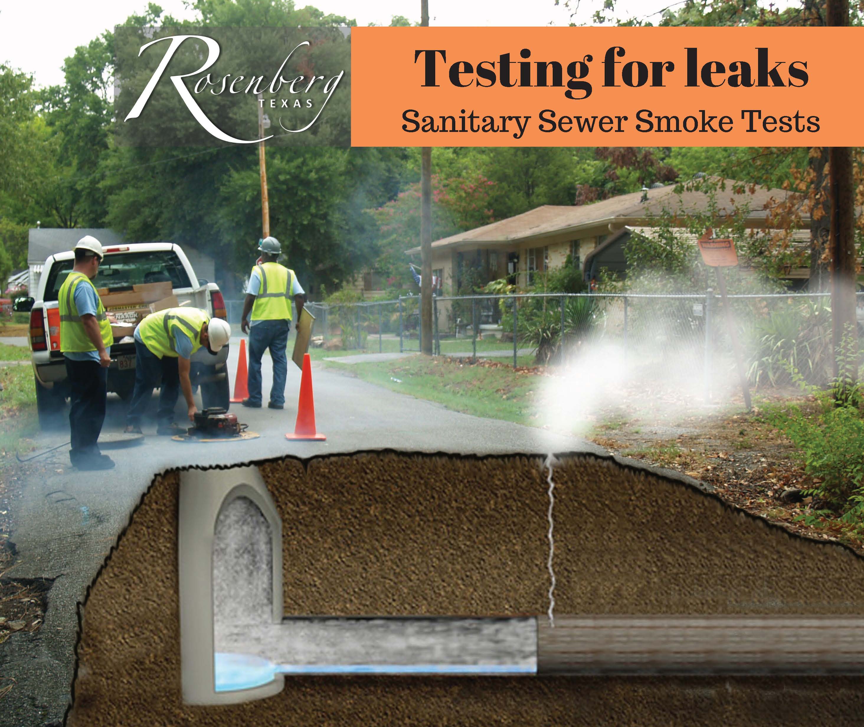 Sanitary Sewer Smoke Testing Diagram