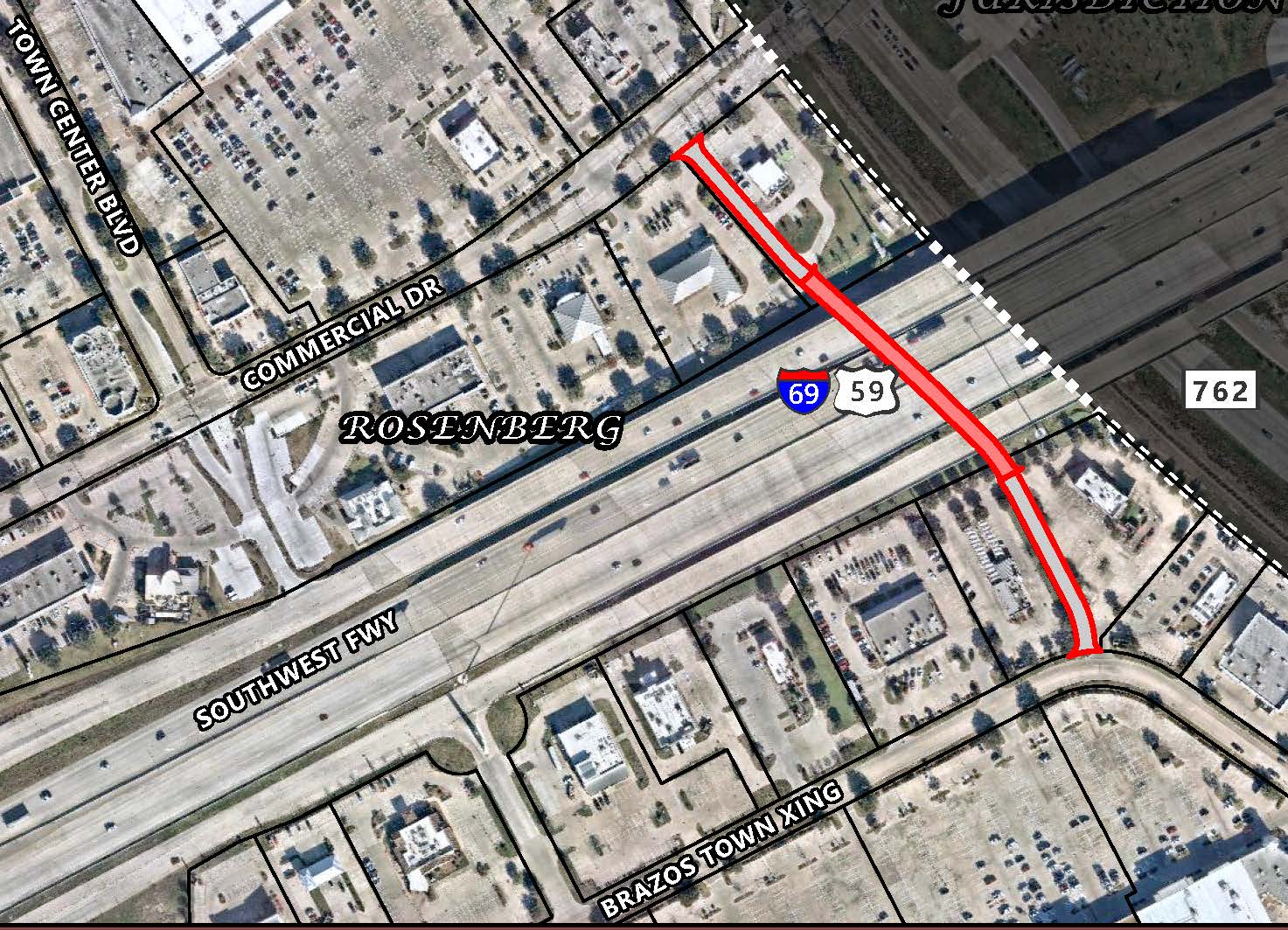 BTC Crossing under I-69